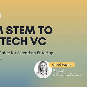 From STEM to Deep Tech VC
