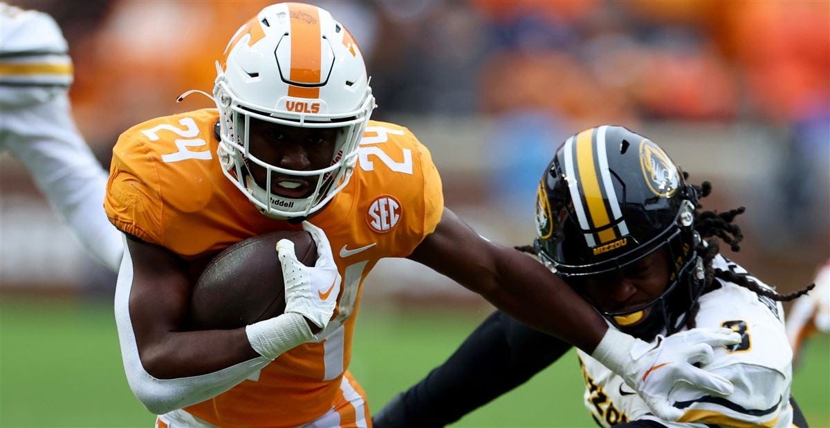Electric freshman Sampson gave Vols 'extra spark' in Missouri win