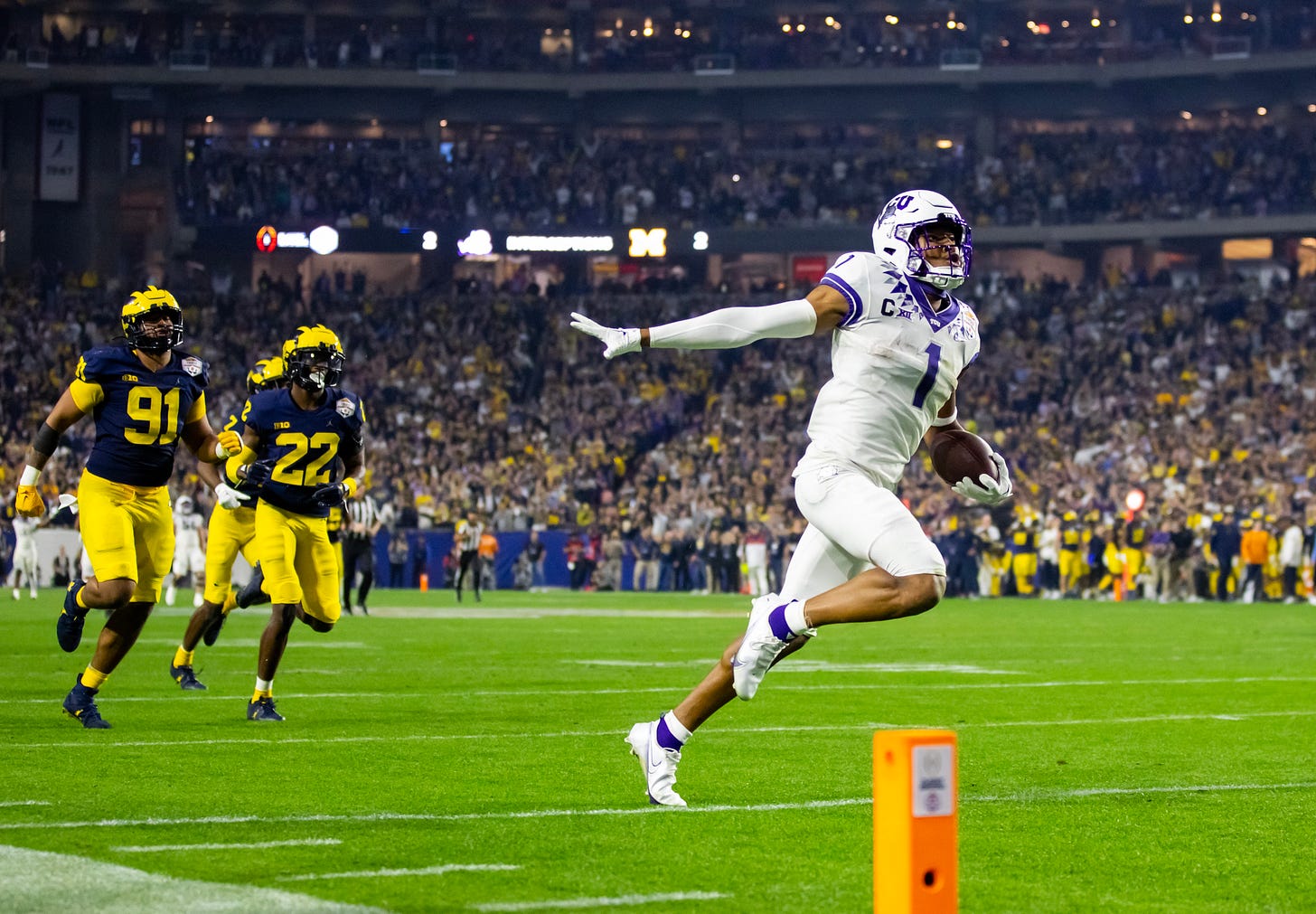 Sticking with TCU has paid off for Quentin Johnston