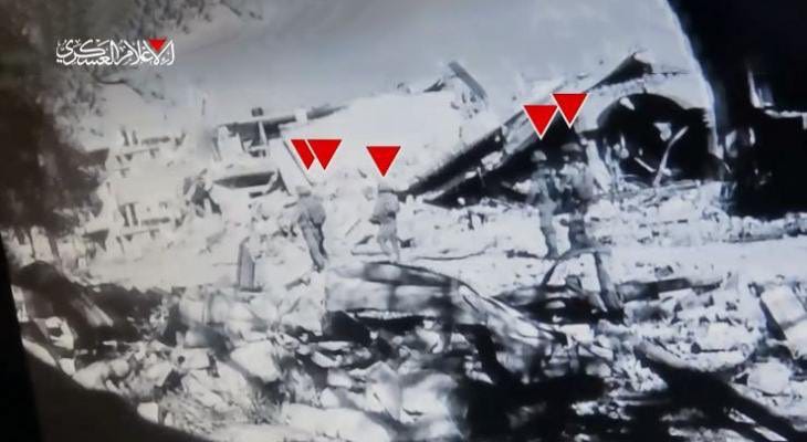 Watching from the shadows with hidden cameras: Palestinian resistance prepares before the strike.