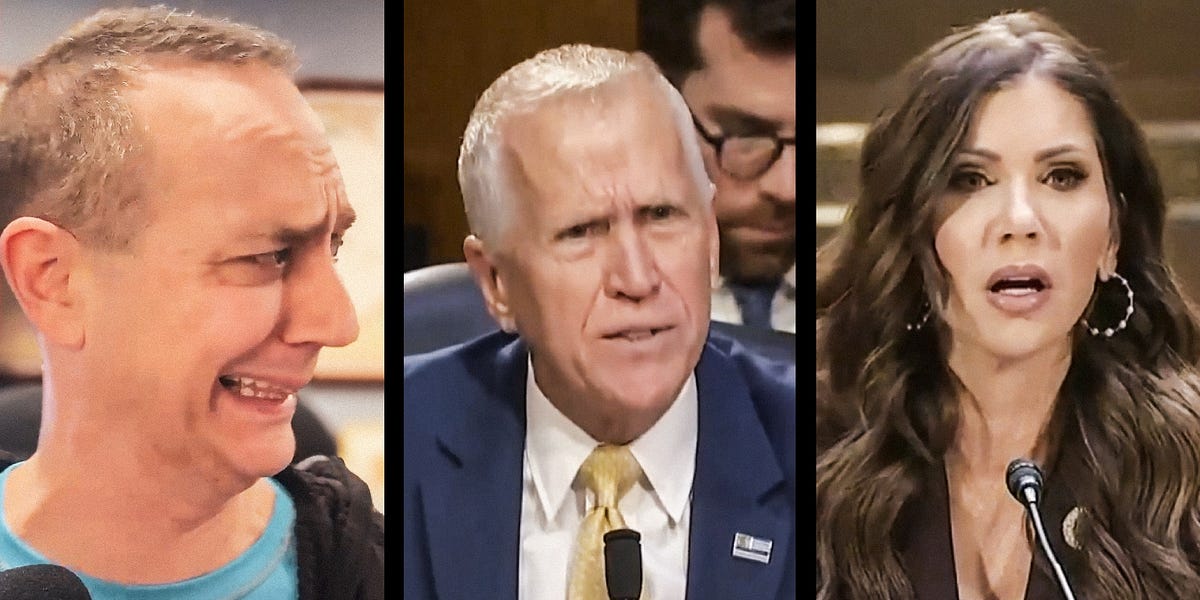 GOP Senators Suddenly Discover Kristi Noem Is a Problem