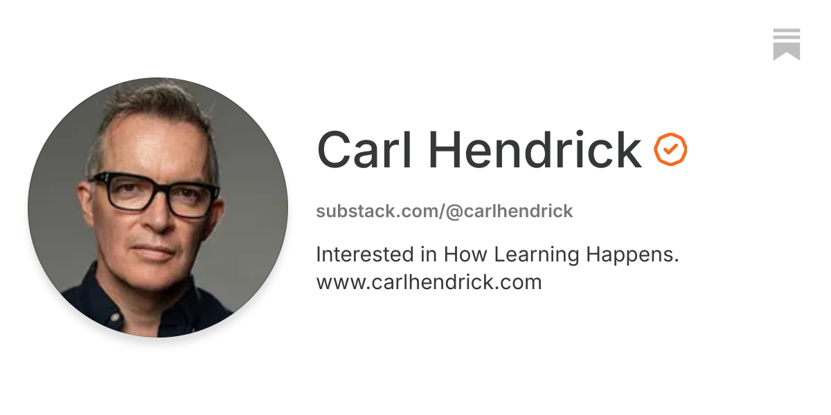 Carl Hendrick | Substack