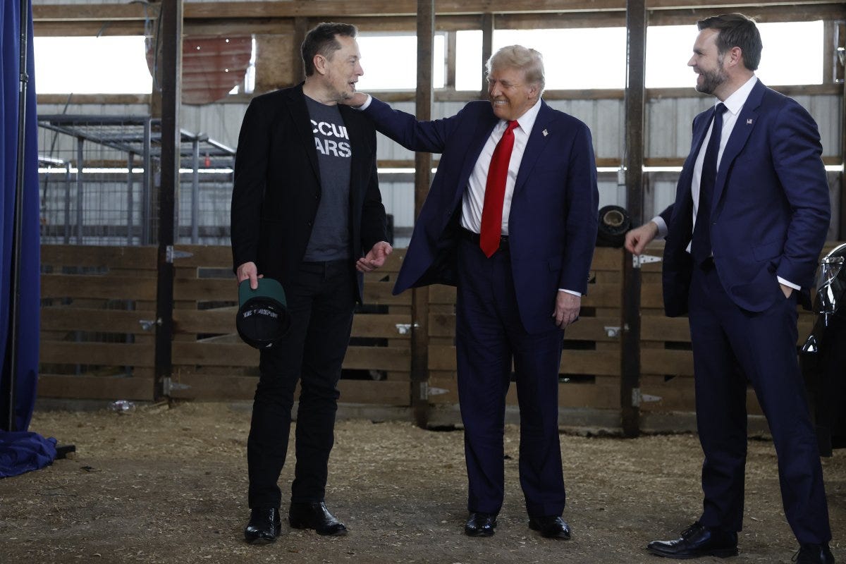 Elon Musk Praises Trump's "Courage Under Fire" at Emotional Butler Rally -  Newsweek