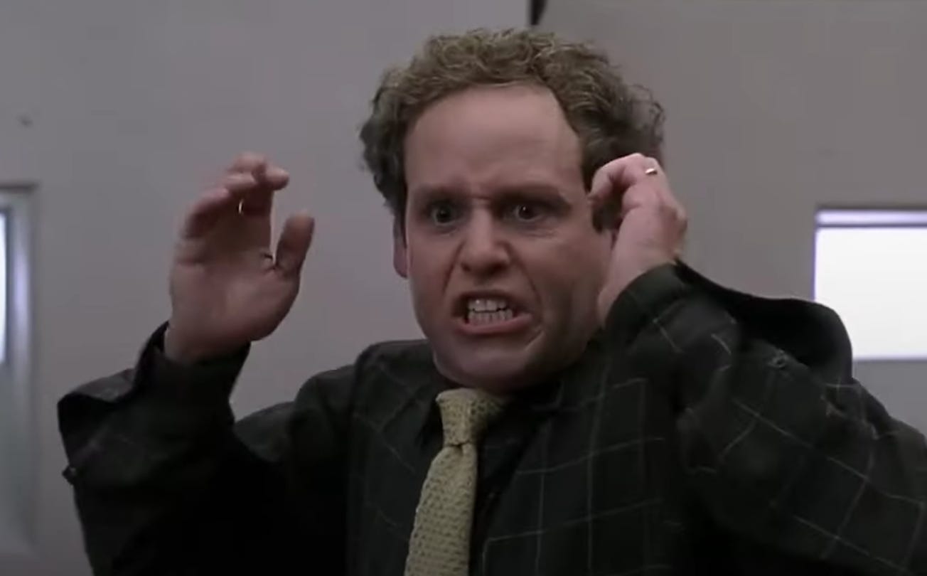 Peter MacNicol loses his shit Peter MacNicol loses his shit