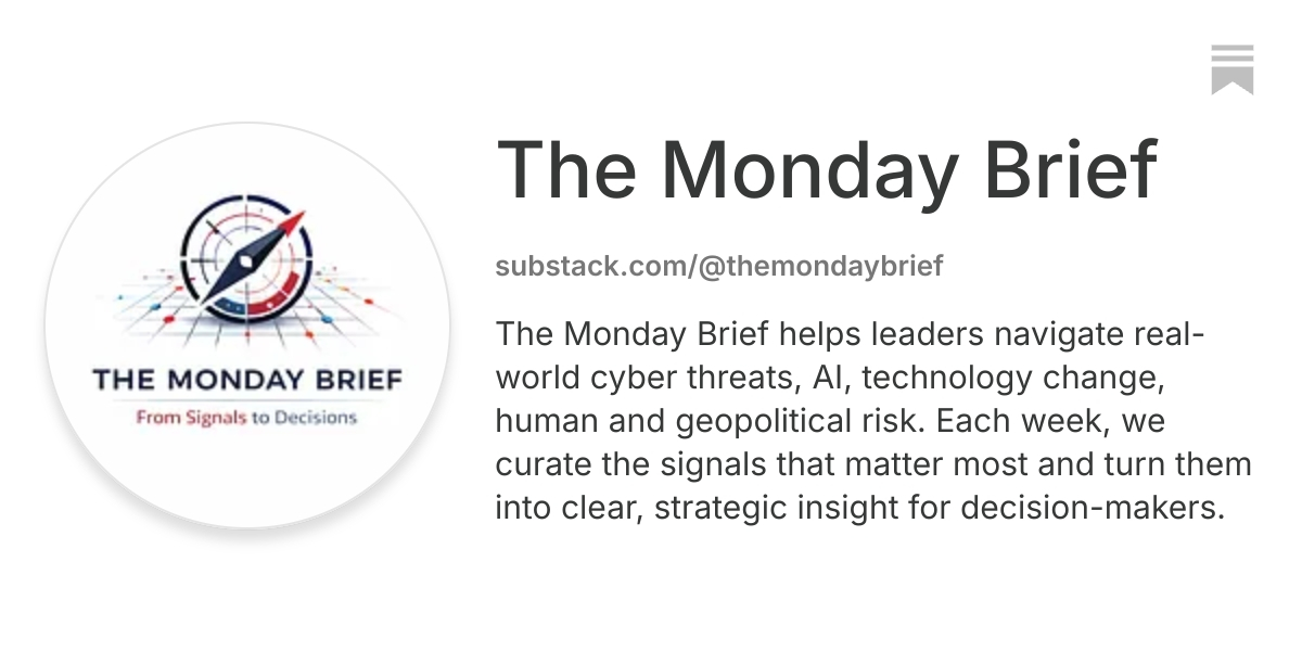 The Monday Brief | Substack