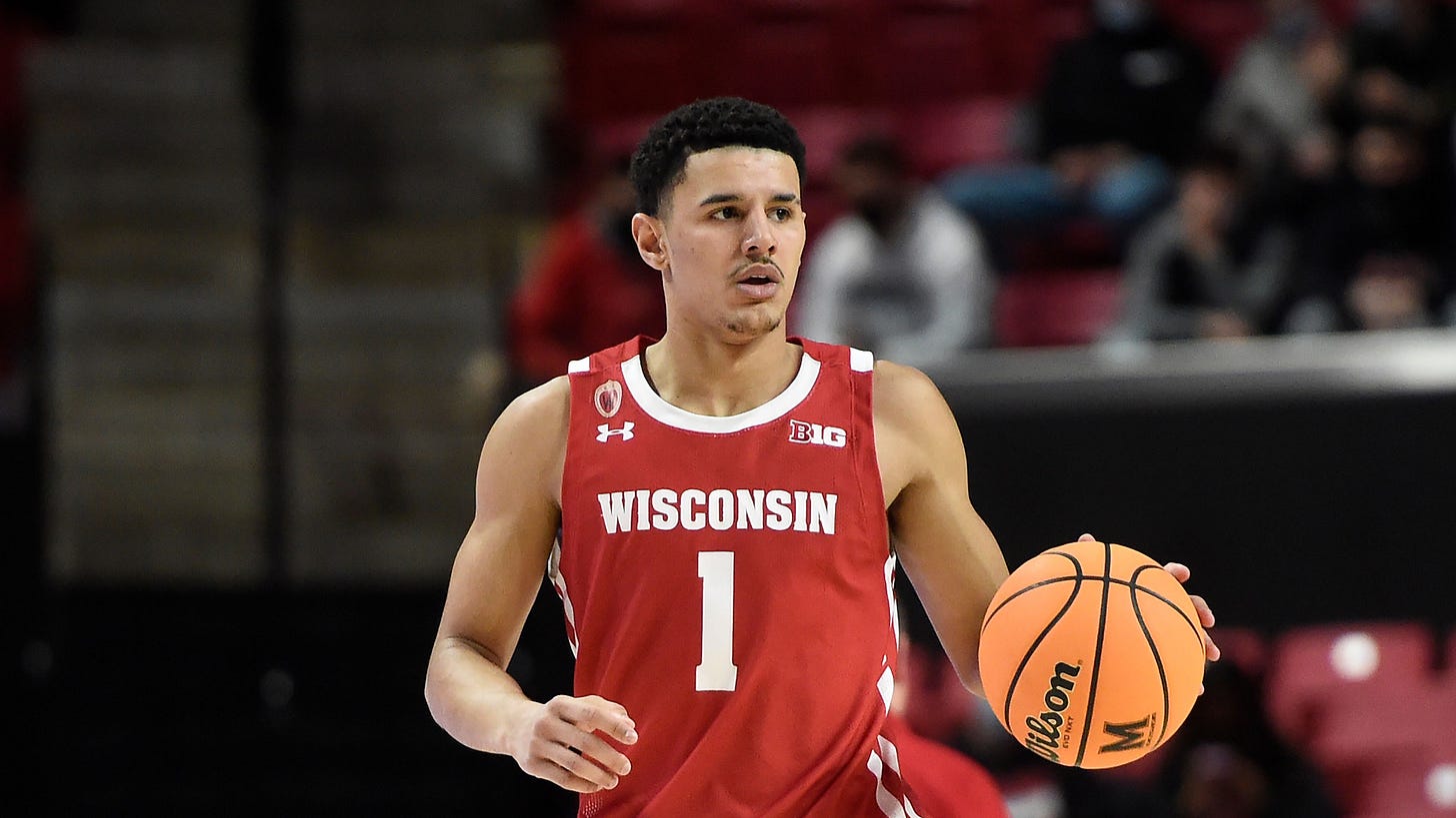 Johnny Davis named Big Ten Co-Player of the Week