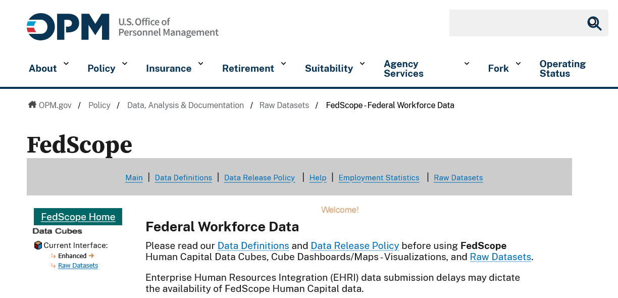 Facts, Figures & Lists: The Federal Workforce