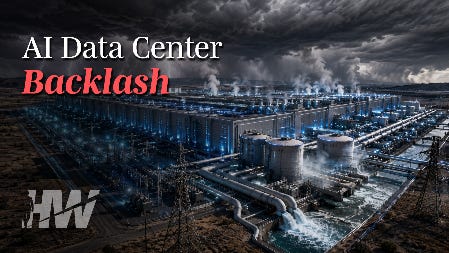 AI DATA CENTER BACKLASH.