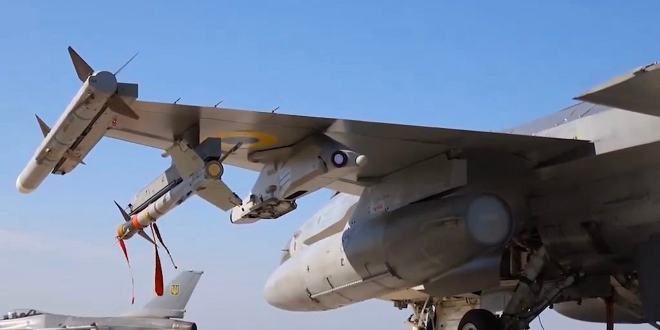 Ukraine's F-16s Aren't Equipped For Long-Range Fights