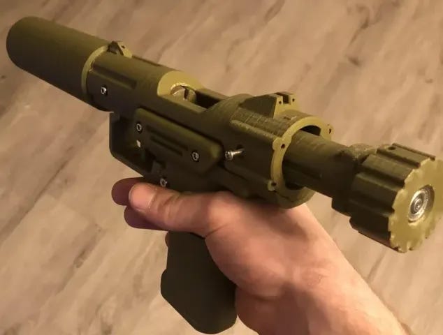 vp22 welrod bolt action 3d print