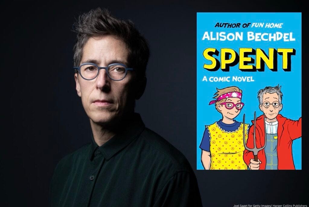 Alison Bechdel Creates An Alternate Reality In New Novel 'Spent' - GO ...