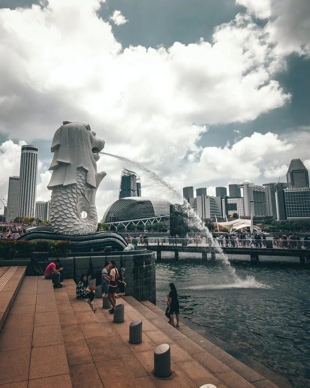 Singapore Merlion in Singapore