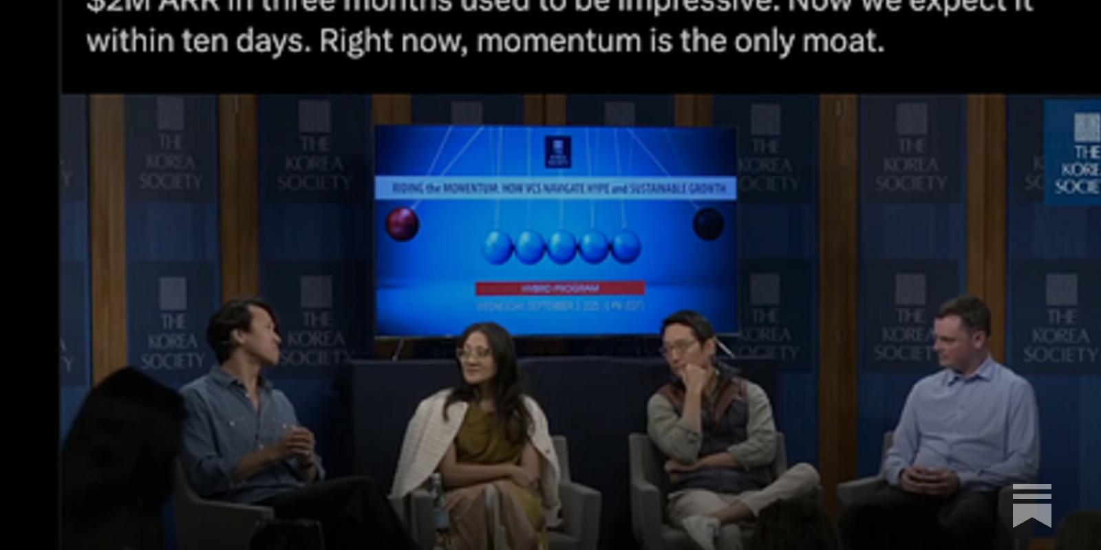 Momentum is the only MOAT by a16z Bryan Kim