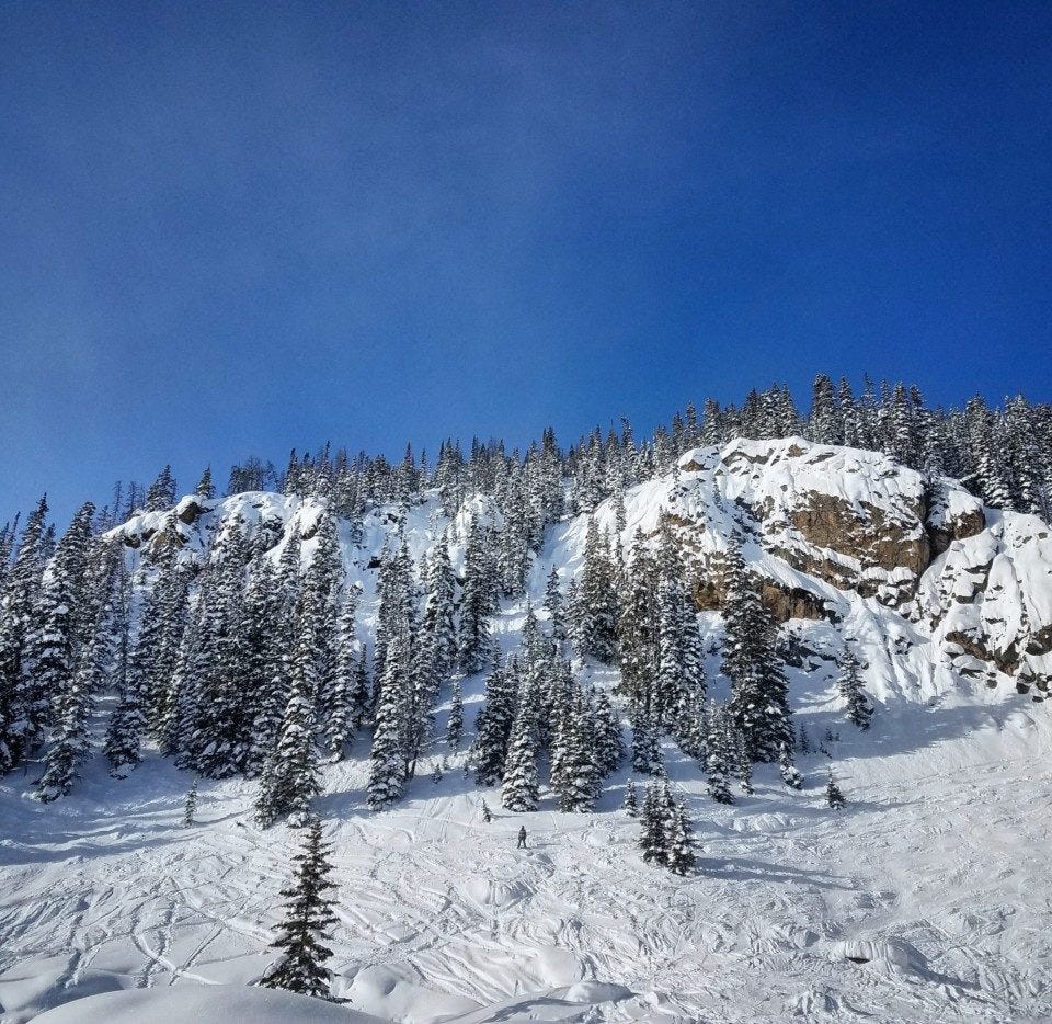snowboarding with my husband