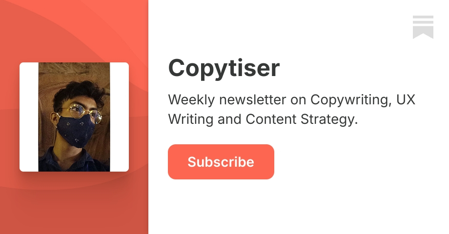 Copytiser | Asif Ali | Substack
