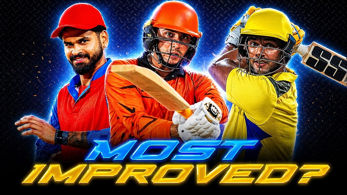 The IPL’s Most Improved Player (2023-25)