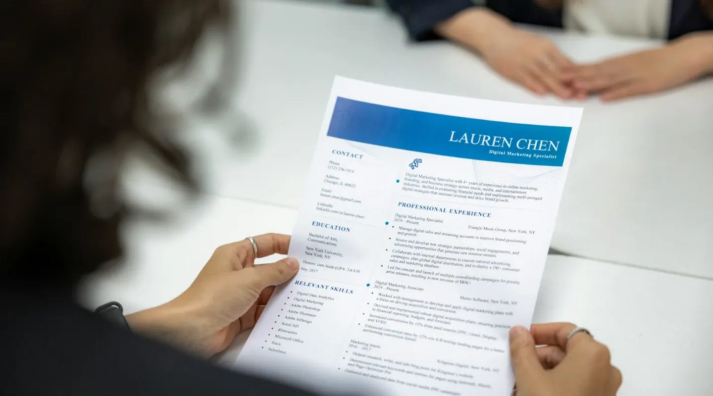 Imagen de Resume Genius en Unsplash.