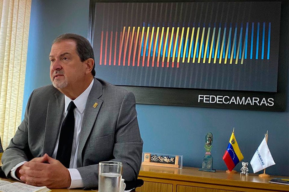 Adán Celis, presidente de Fedecámaras Adán Celis, presidente de Fedecámaras