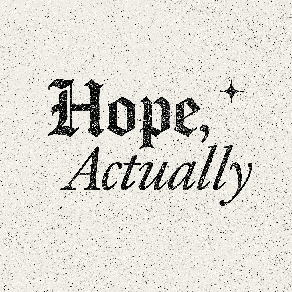 Hope, Actually logo