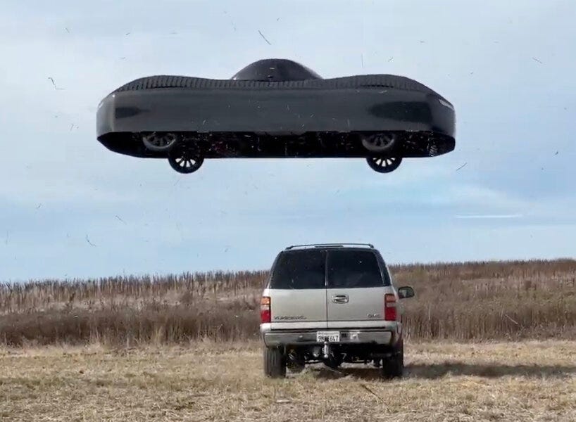 alef aeronautics' drivable flying car takes flight for the first time alef aeronautics' drivable flying car takes flight for the first time