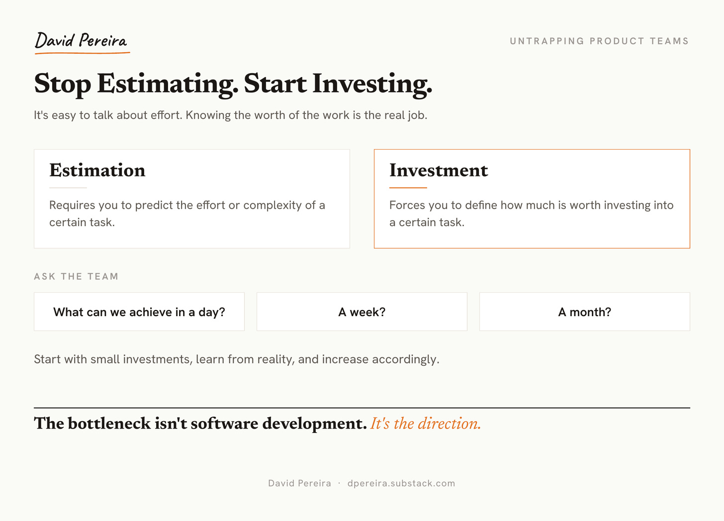 How to drive more impact without ever talking about nonsense numbers.