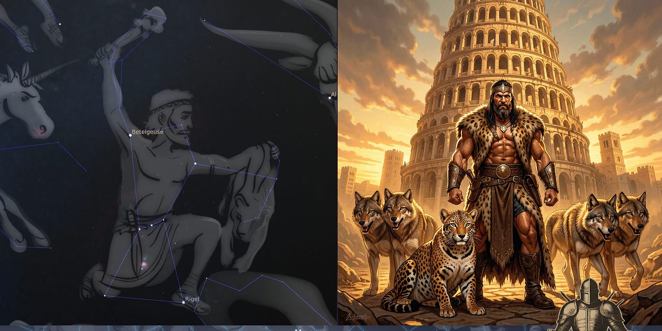 Daniel 7:6: Like a Leopard, Nimrod, and Orion