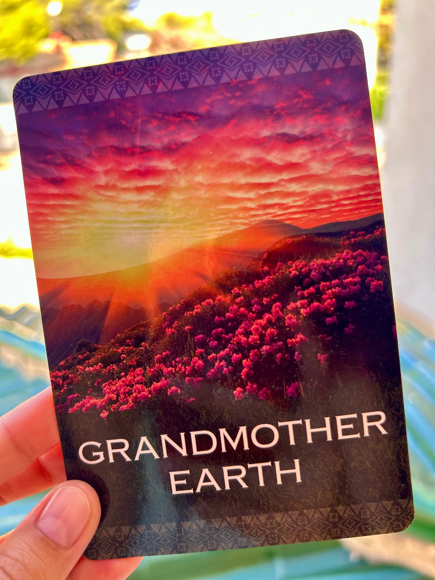 Grandmother Earth - Native Spirit oracle cards