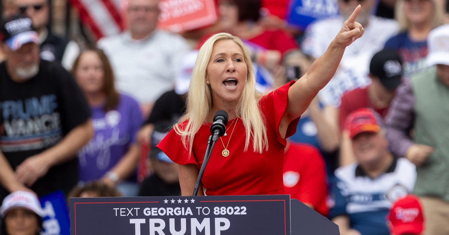 MTG isn't afraid to split with Trump, but don't call it a break