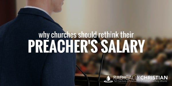 Paying the Preacher Paying the Preacher