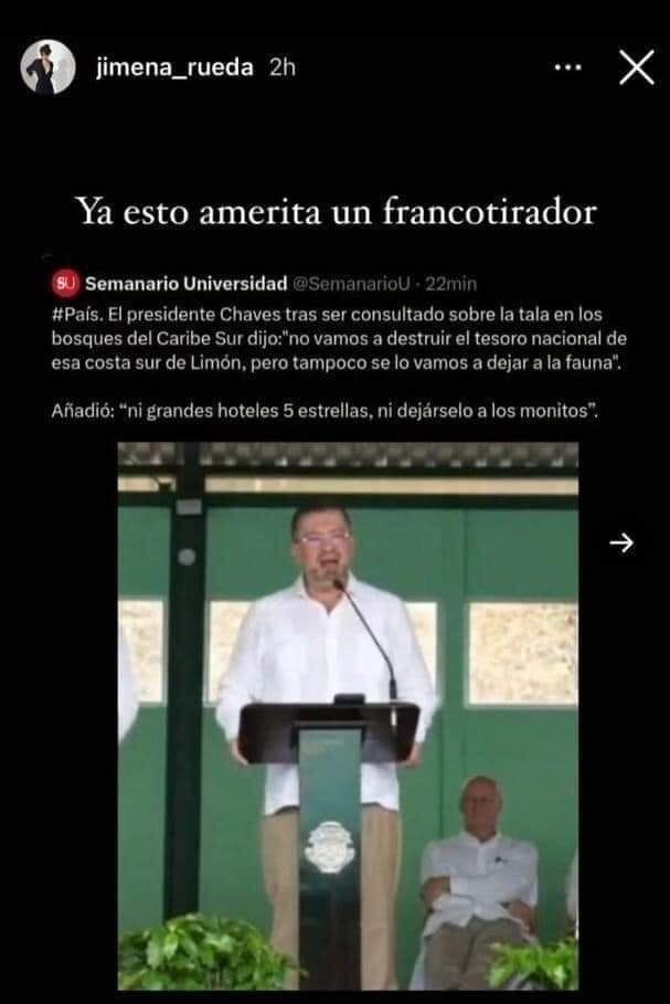 Hija de Magistrado Paul Rueda en graves problemas tras incitar a la violencia contra el presidente Rodrigo Chaves - NCR Noticias - Noticias Costa Rica Hija de Magistrado Paul Rueda en graves problemas tras incitar a la violencia contra el presidente Rodrigo Chaves - NCR Noticias - Noticias Costa Rica