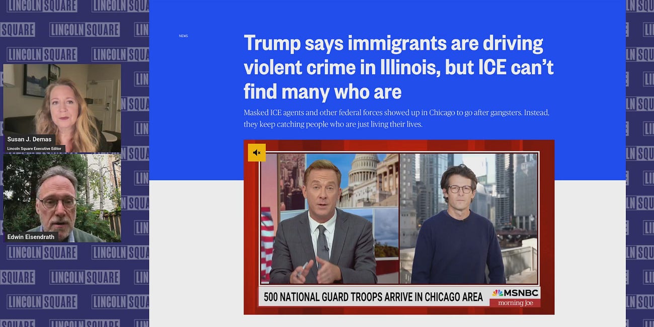 Trump Threatens More China Tariffs & Terrorizes Chicago | Susan Demas & Edwin Eisendrath