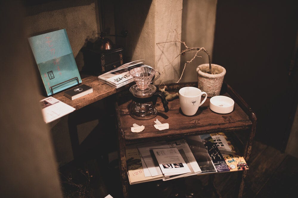Explorations inside Elephant Factory in Kyoto, Japan.