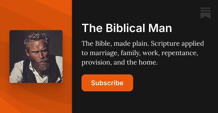 Scriptural Thinkpad The Biblical Man | Substack