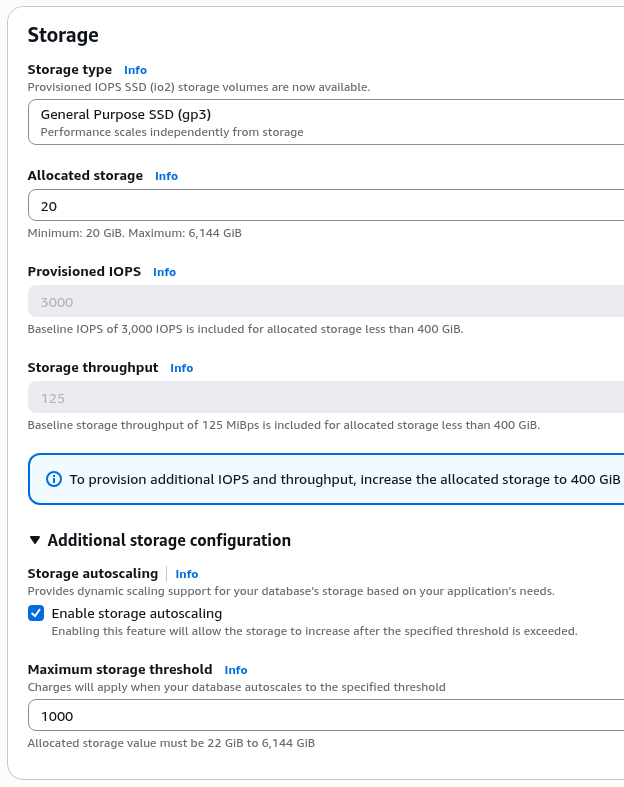 AWS: basic infrastructure setup for WordPress