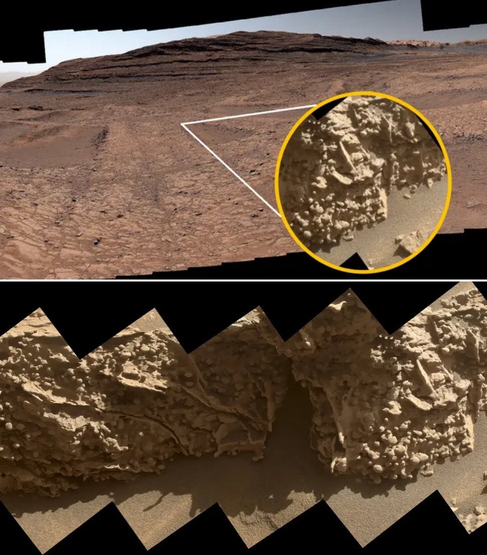 NASA’s Curiosity Rover Discovers Giant “Spiderweb” Boxwork Structures ...