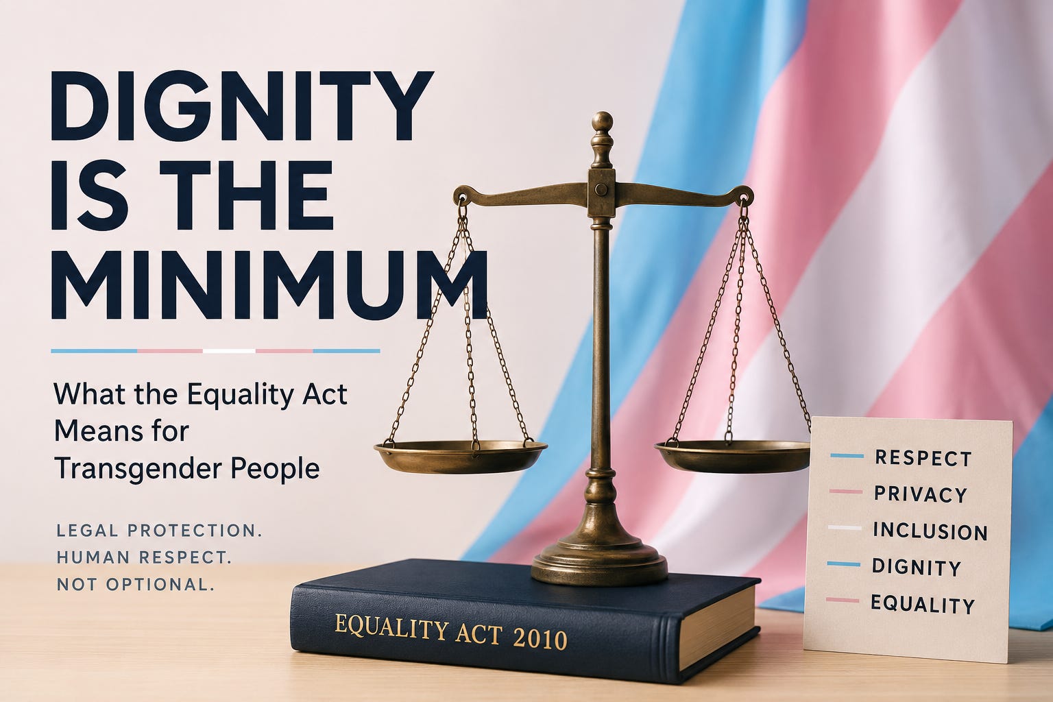 What Should Transgender People Expect as a Minimum Standard of Dignity and Respect?