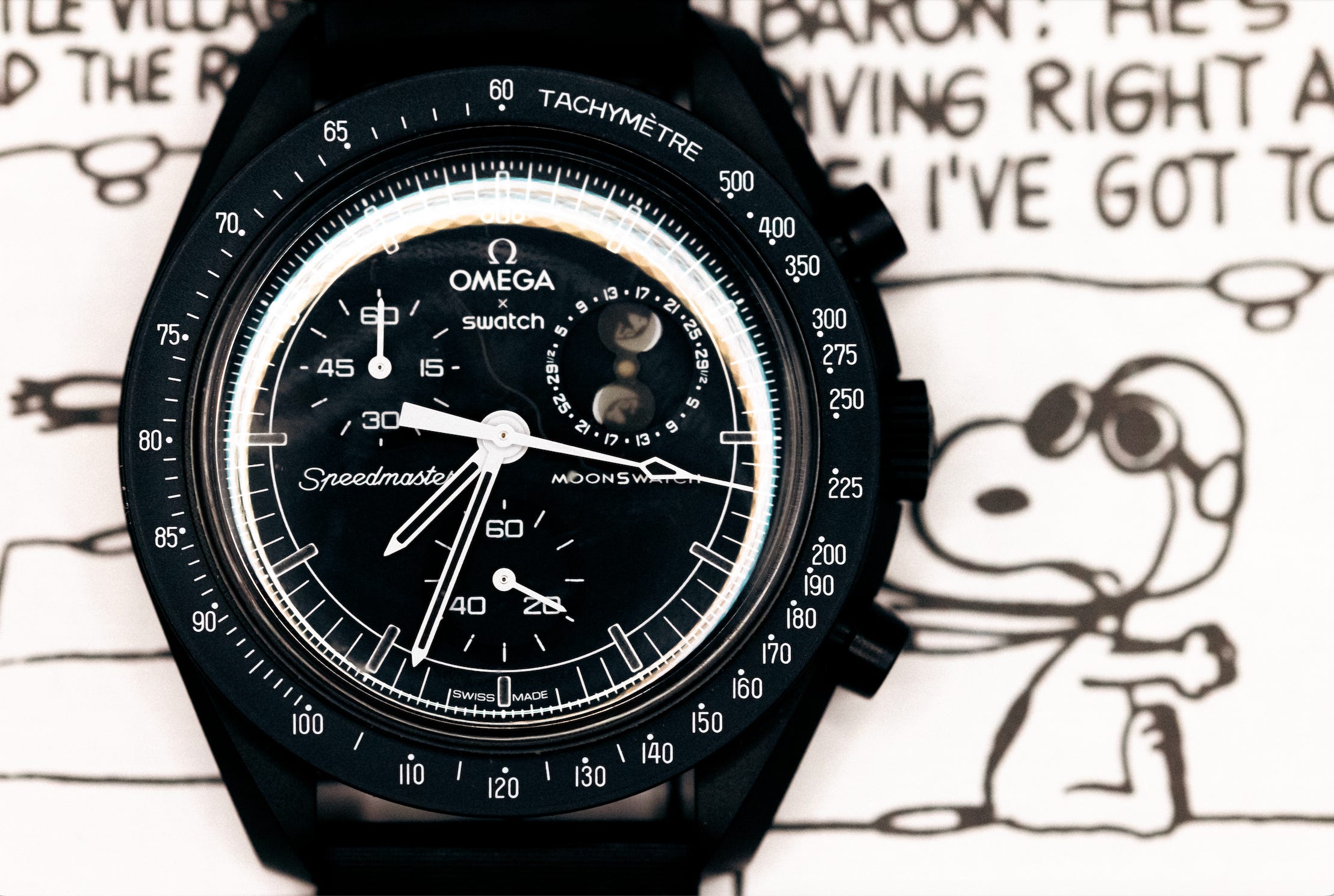 Review: The Snoopy Mission to the Moonphase MoonSwatches