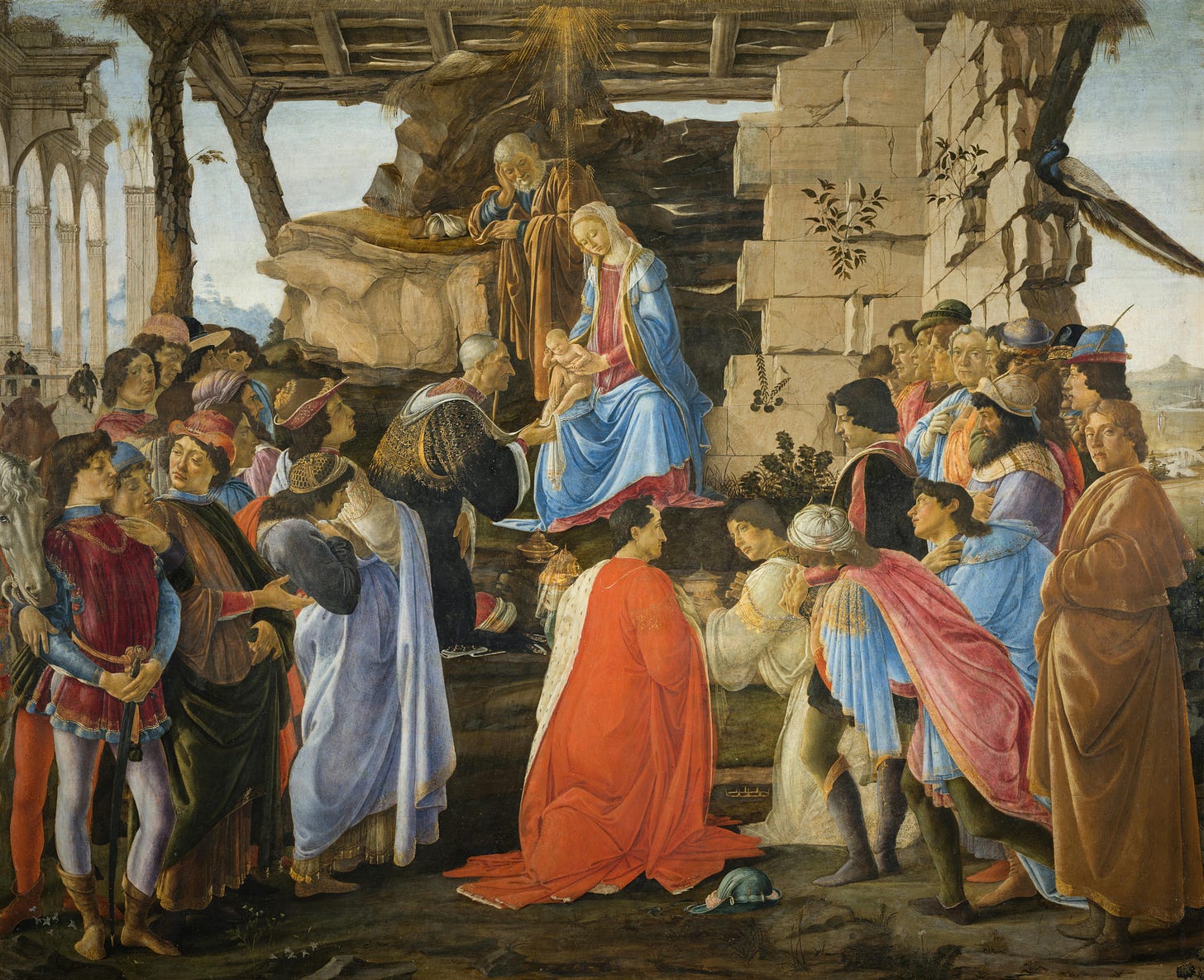Adoration of the Magi by Sandro Botticelli