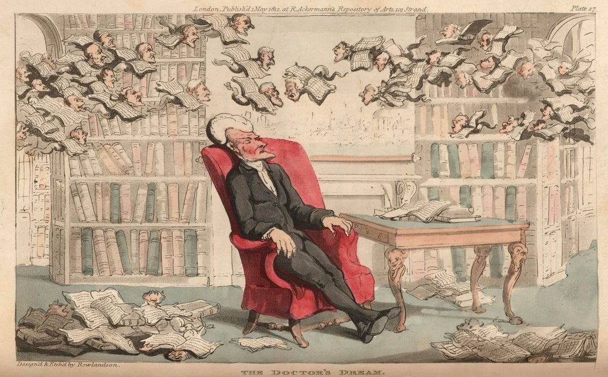 Thomas Rowlandson, The Doctor's Dream