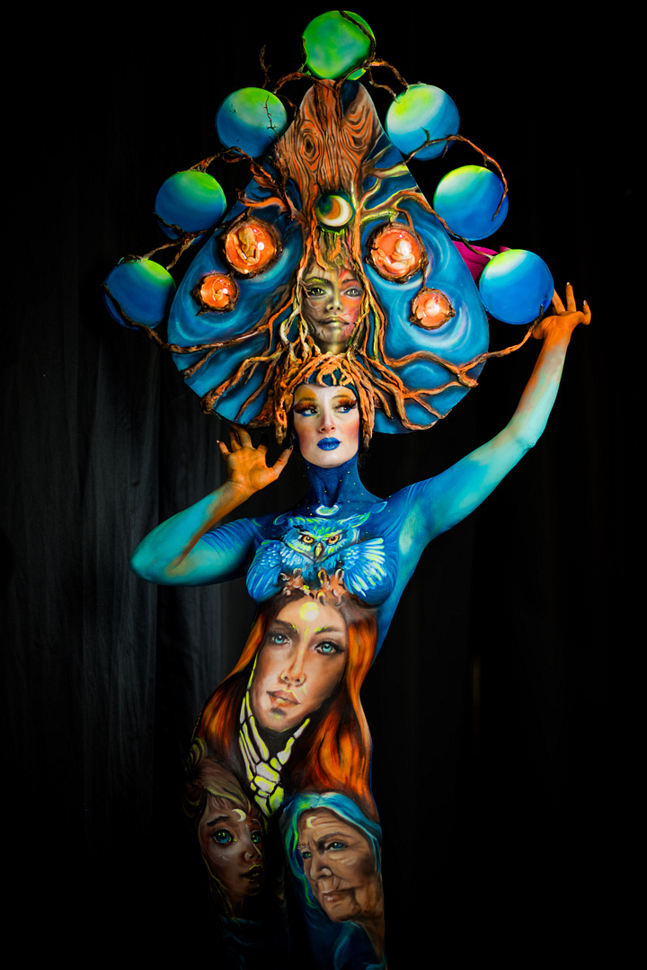 8 entries for World Bodypainting Festival Photo Competition Category Bodypainting