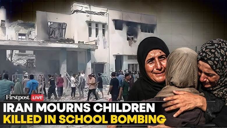 LIVE: Mass Funeral for Children Killed in School Bombing in Iran | US Iran  War | Israel vs Iran