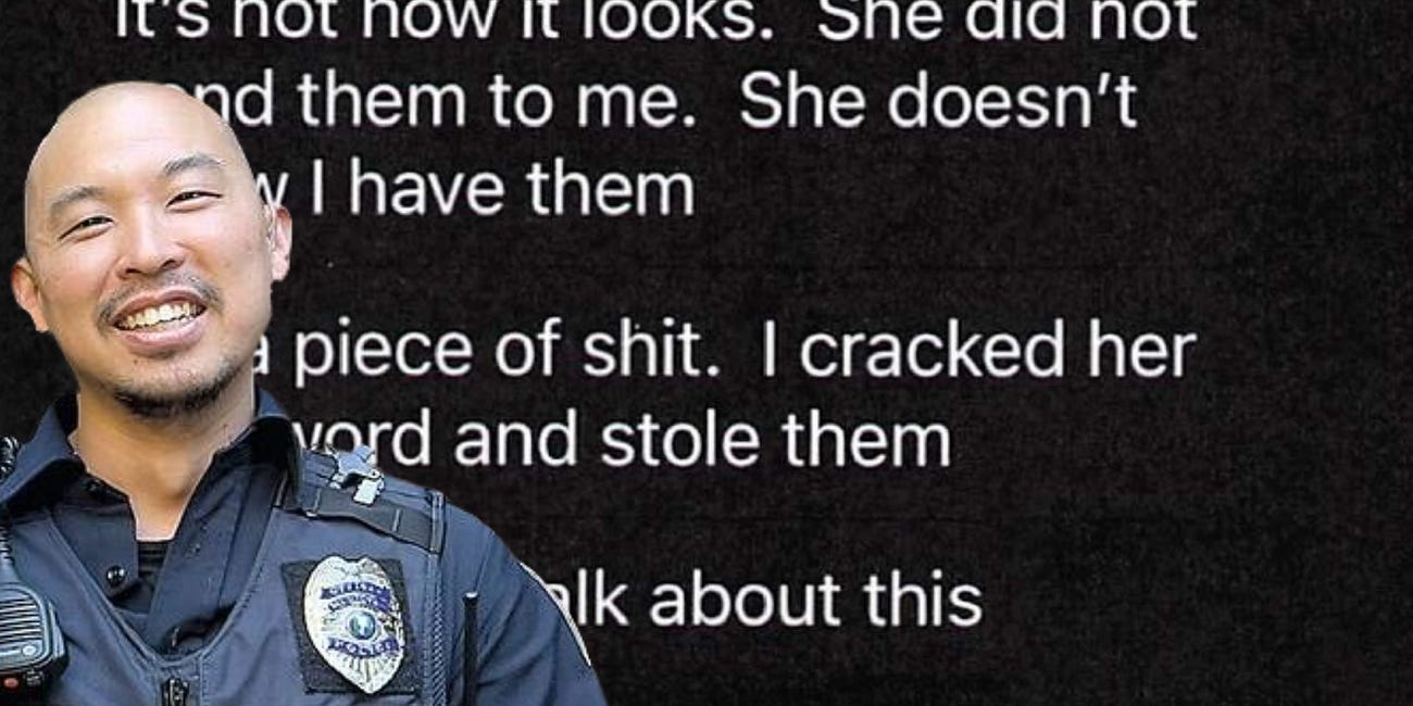 Mulkiteo cop stole nudes from his ex’s sister