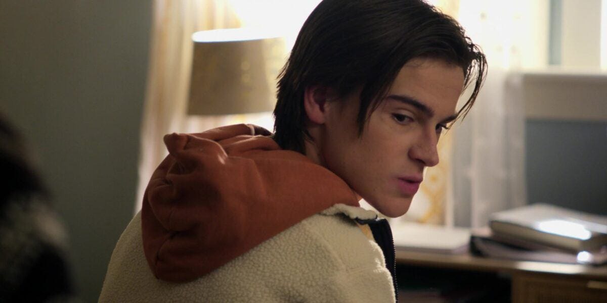 Walker Augie listening to Stella complain about grandparents Walker Augie listening to Stella complain about grandparents