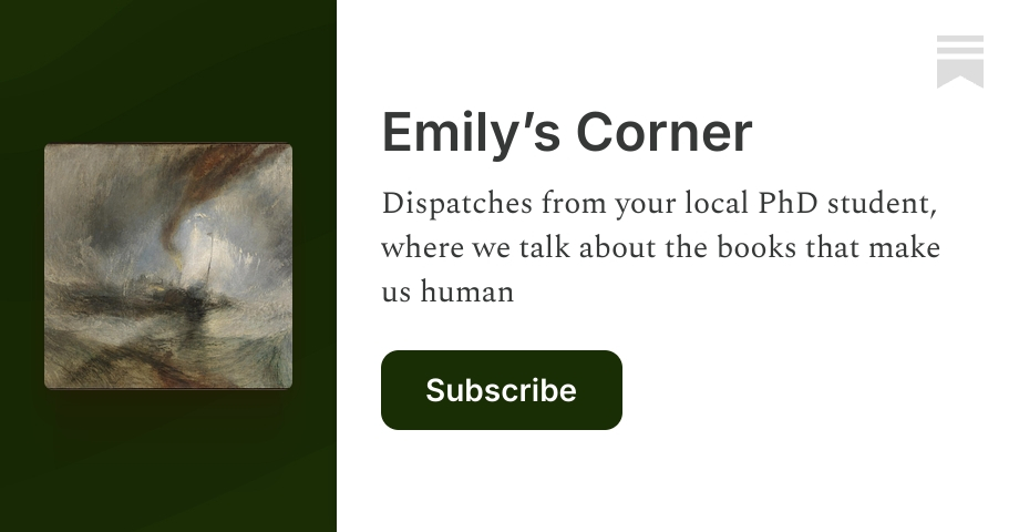Emily’s Corner | Substack