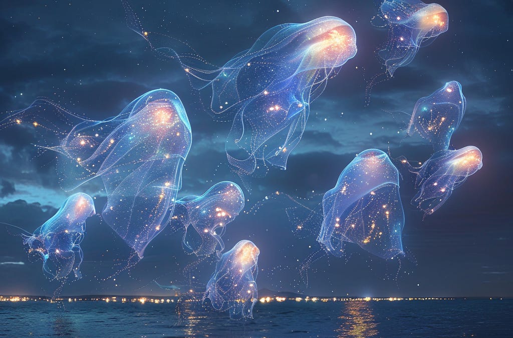 UAPs, Living Plasma, & Etheric Critters