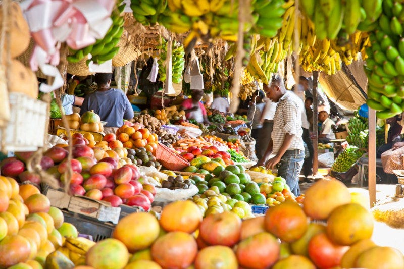 Afrikamart makes it easier for shopkeepers to buy fresh produce.