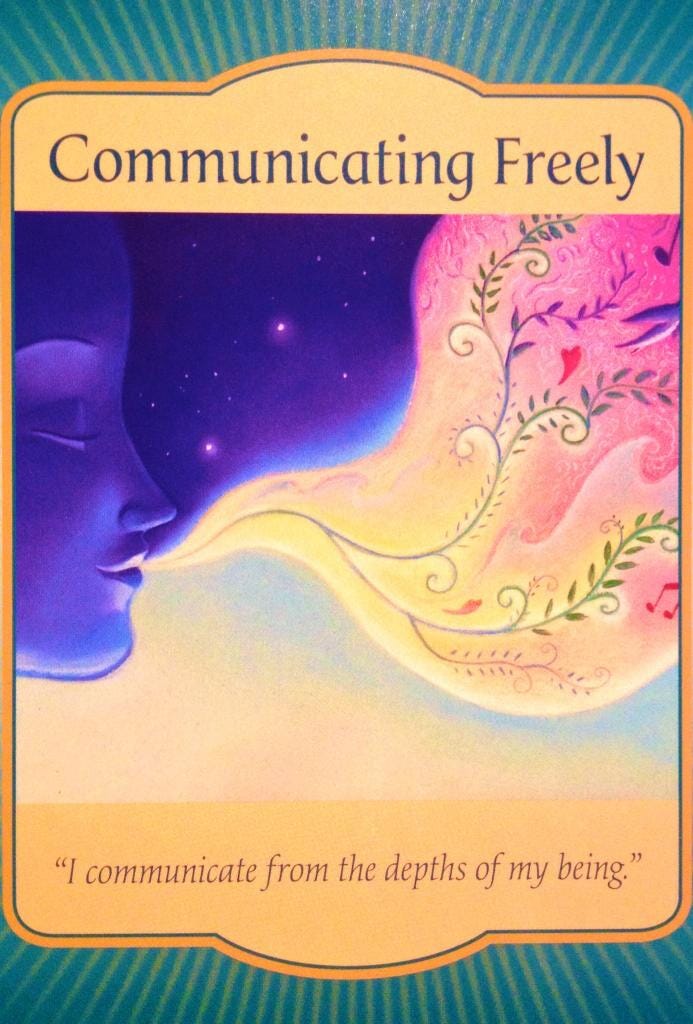 A Message from the Universe - Communicating Freely A Message from the Universe - Communicating Freely