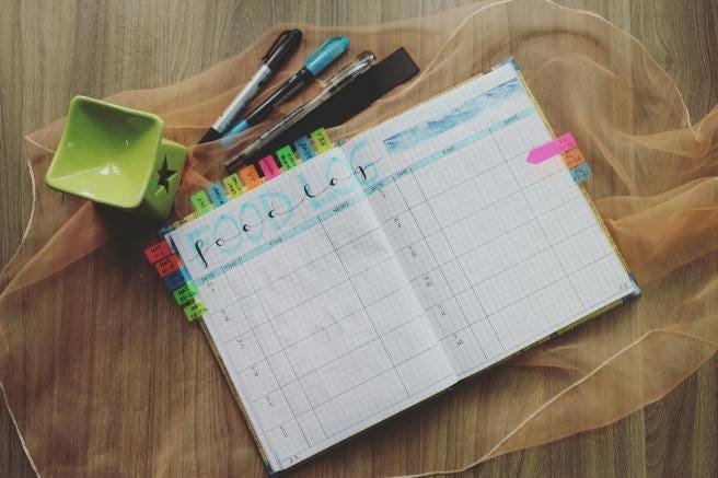 photo of planner and writing materials photo of planner and writing materials