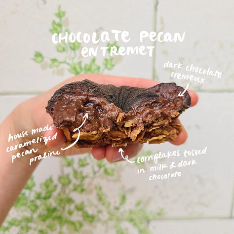 Copain Bakery Chocolate Pecan Entremet