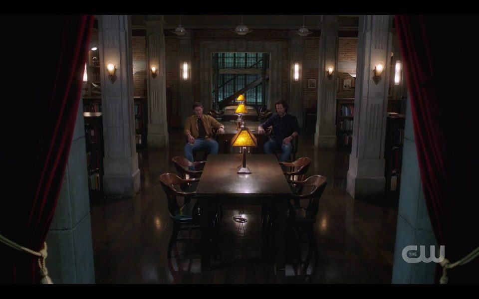 Sam Dean Winchester framed in curtains as helpless puppets 1505 Sam Dean Winchester framed in curtains as helpless puppets 1505